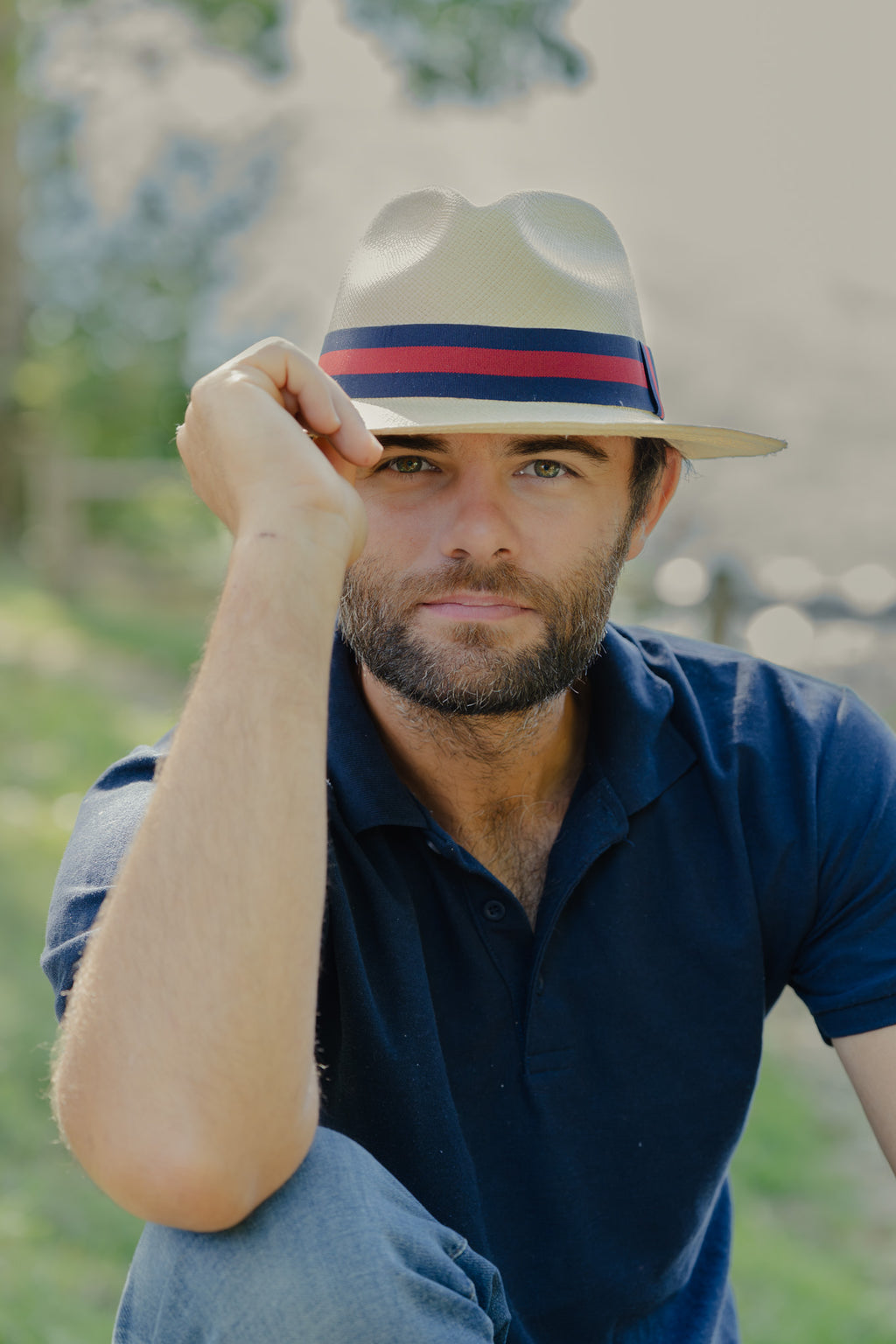 Chapeau Panama Elegancia – Paille Toquilla Grade 4 – Tissé Main Montecristi