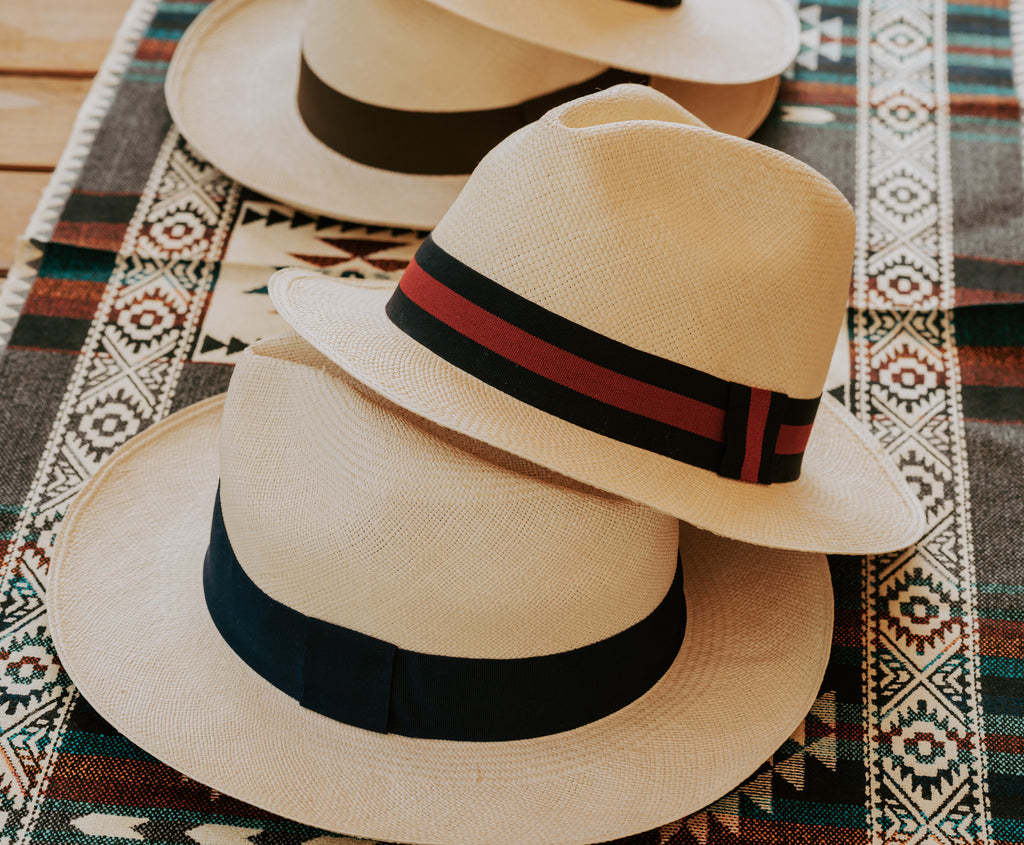 Chapeau Panama Elegancia – Paille Toquilla Grade 4 – Tissé Main Montecristi