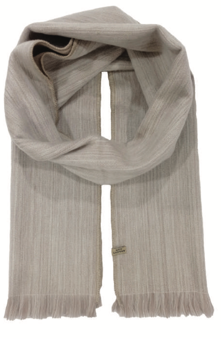 Écharpe en Laine d’Alpaga – Tissée Main Andes Équateur – Douce et Chaude – Hiver