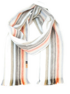 Écharpe en Laine d’Alpaga – Tissée Main Andes Équateur – Douce et Chaude – Hiver