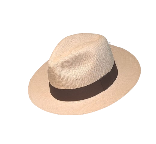 Chapeau Panama Elegancia – Paille Toquilla Grade 4 – Tissé Main Montecristi